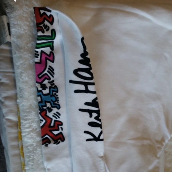 Keith Haring White Sweatpants for Men - Picture 10 of 10